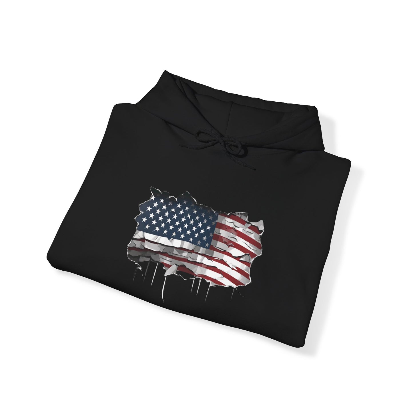 American Flag, Unisex Heavy Blend™ Hooded Sweatshirt