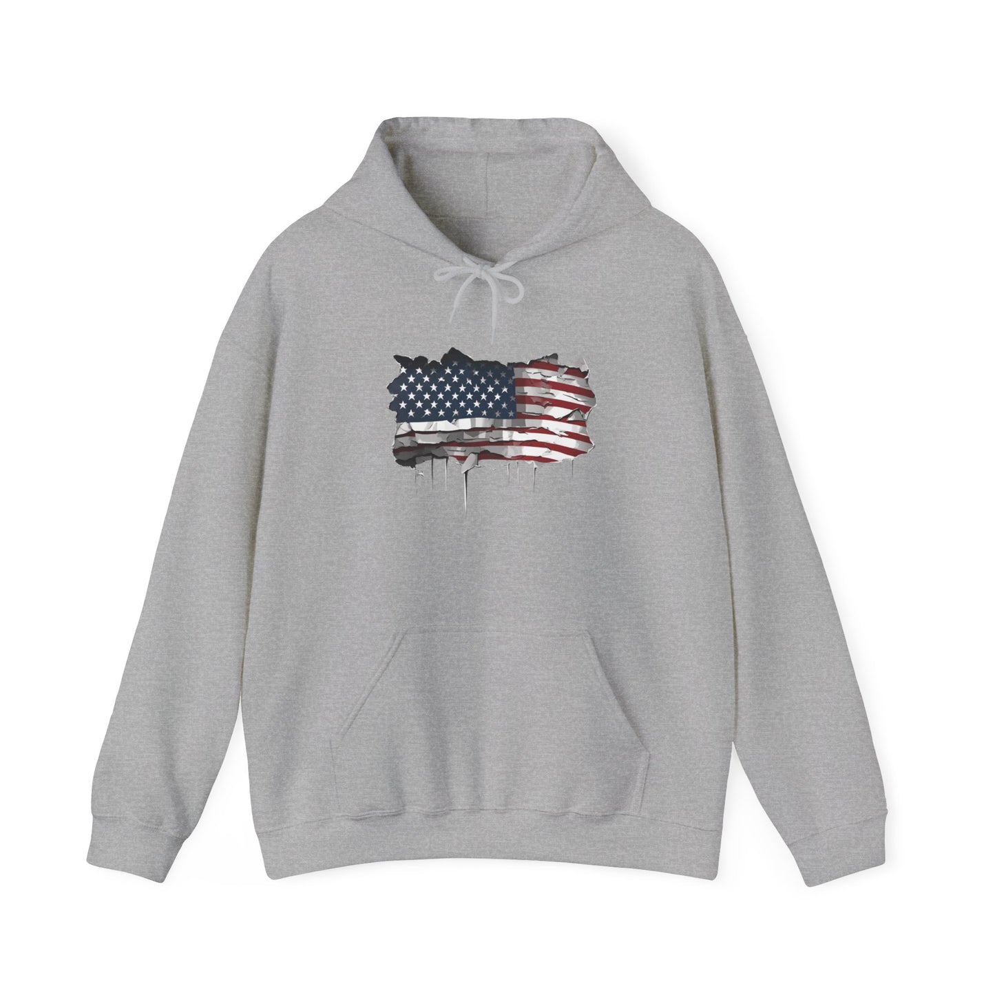 American Flag, Unisex Heavy Blend™ Hooded Sweatshirt