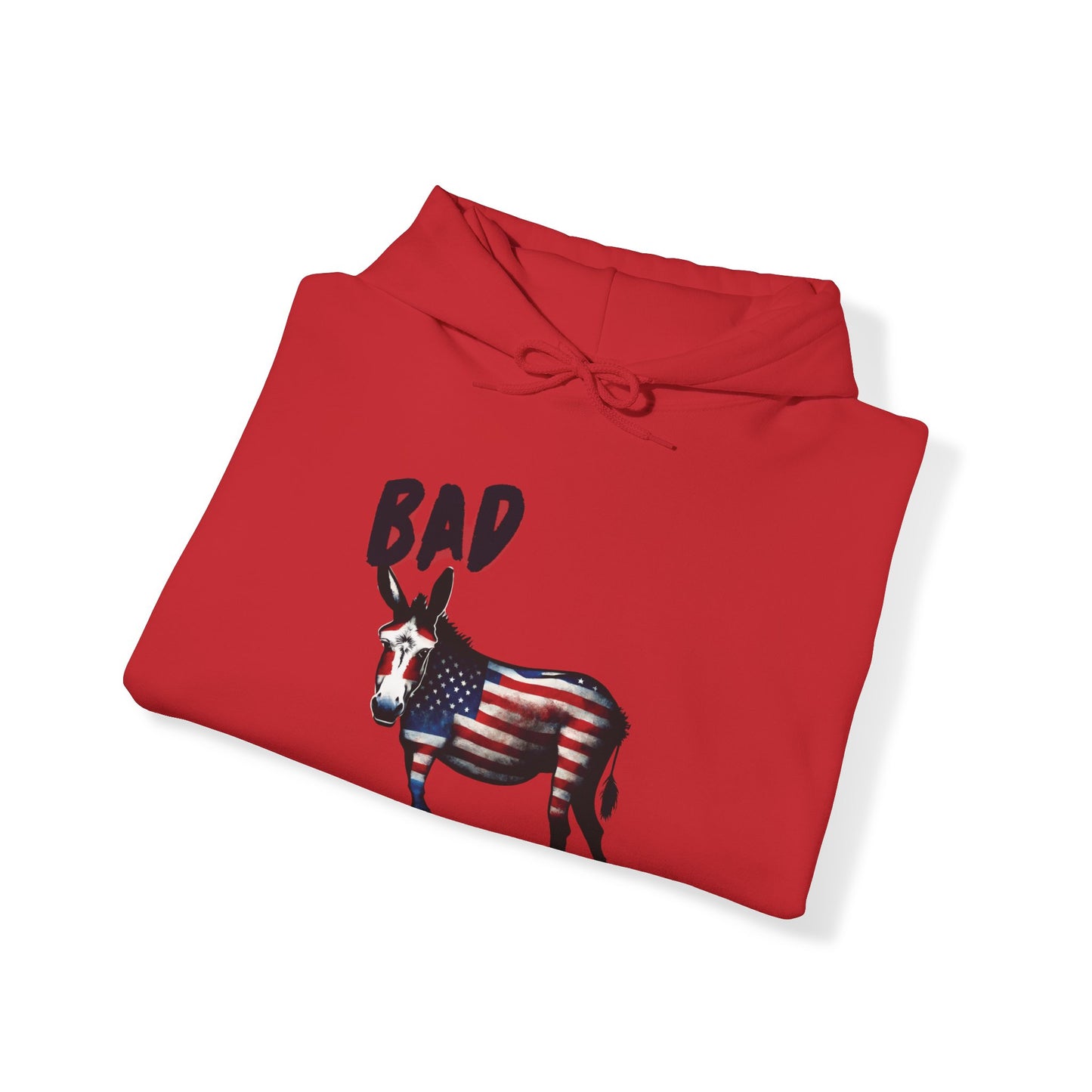 American Bad Ass Donkey American Flag Hoodie