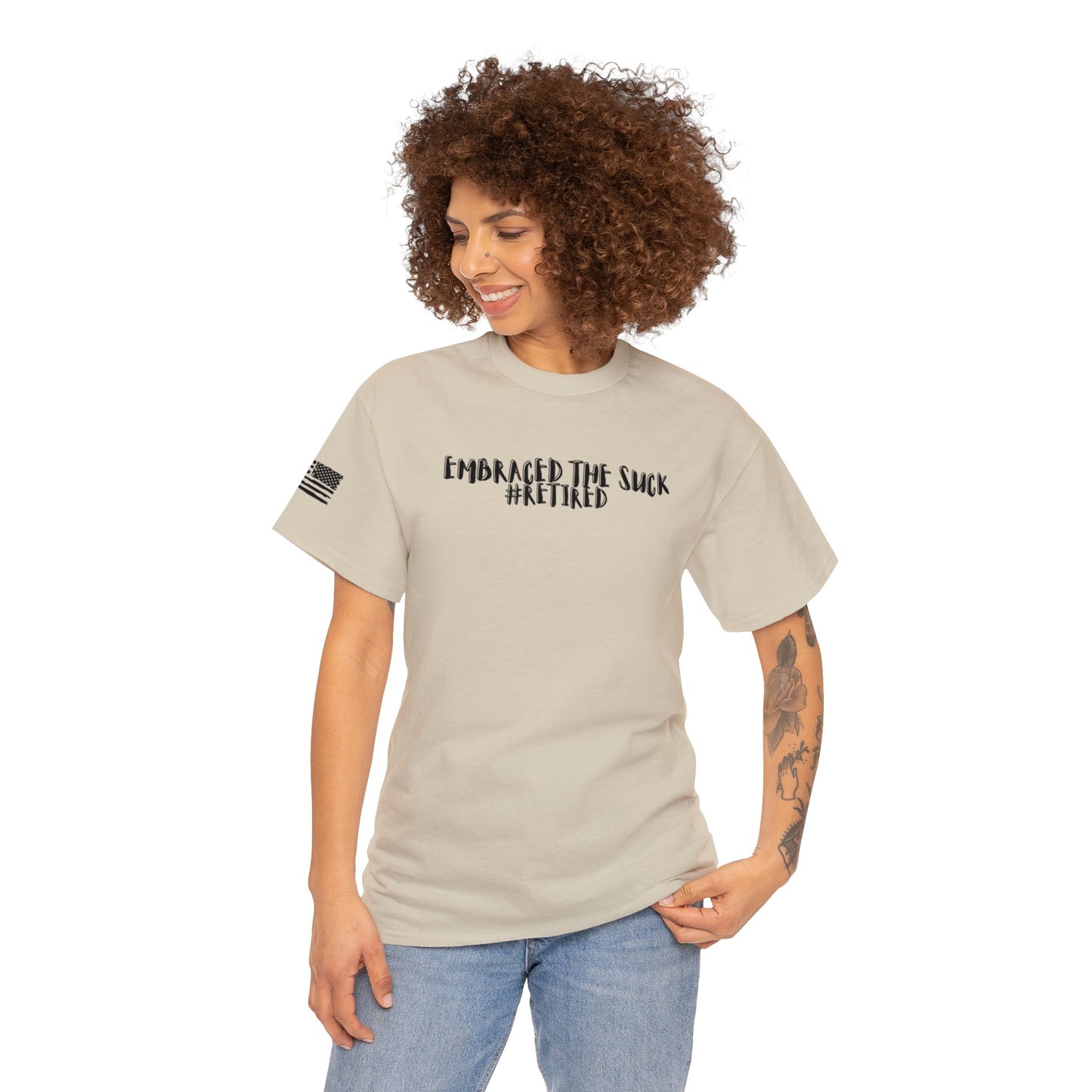 Embraced the Suck, Unisex Heavy Cotton Tee