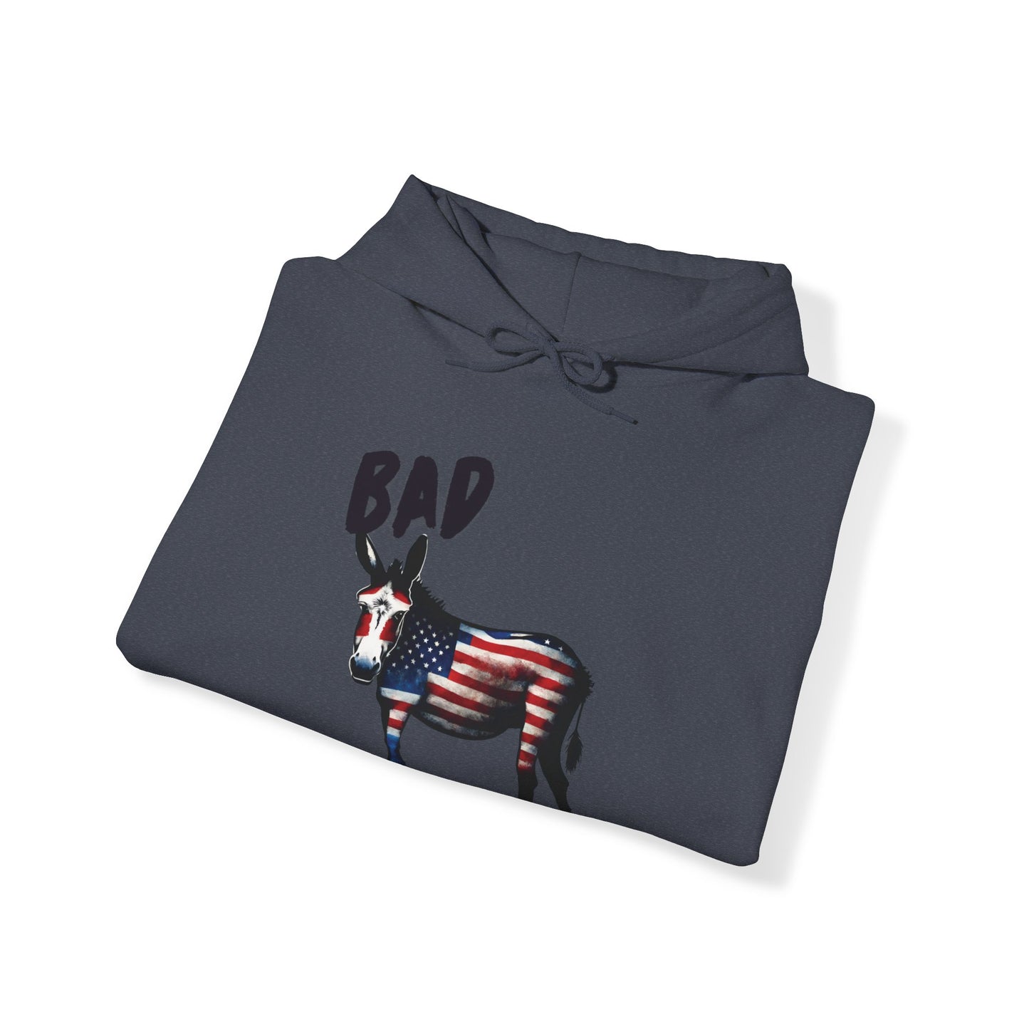 American Bad Ass Donkey American Flag Hoodie