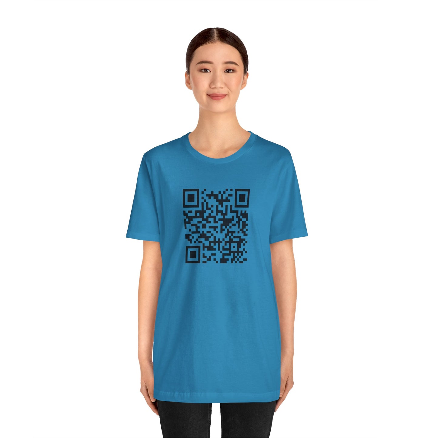 Funny QR Code Tee, What are you looking at!!!