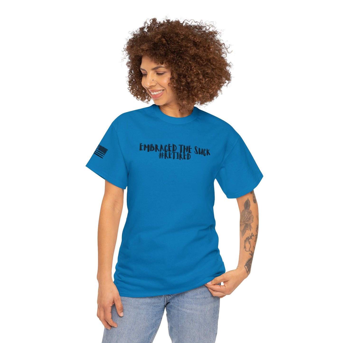 Embraced the Suck, Unisex Heavy Cotton Tee