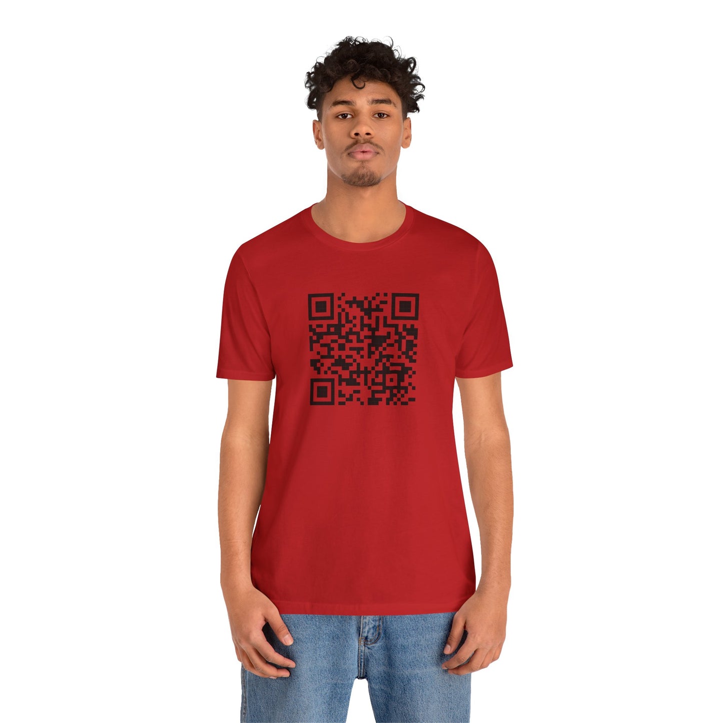 Funny QR Code Tee, What are you looking at!!!