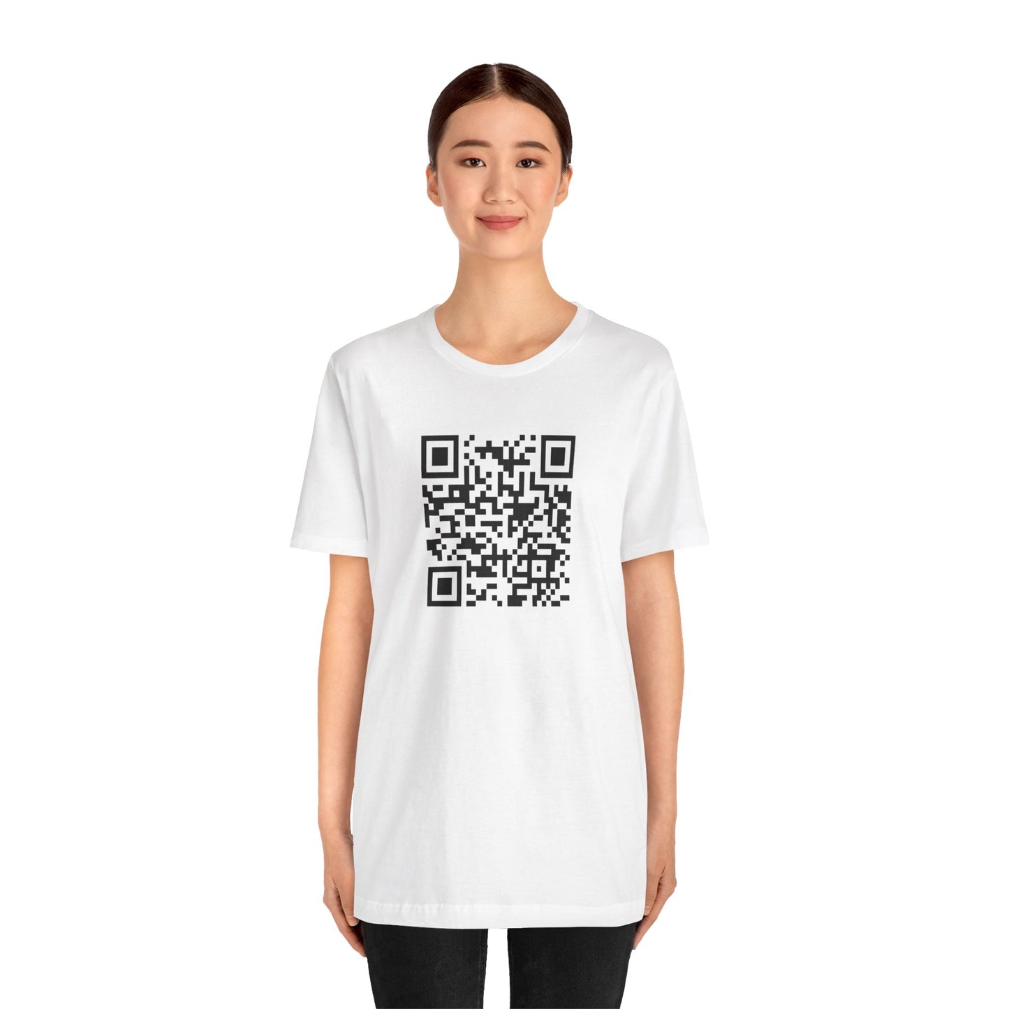 Funny QR Code Tee, What are you looking at!!!