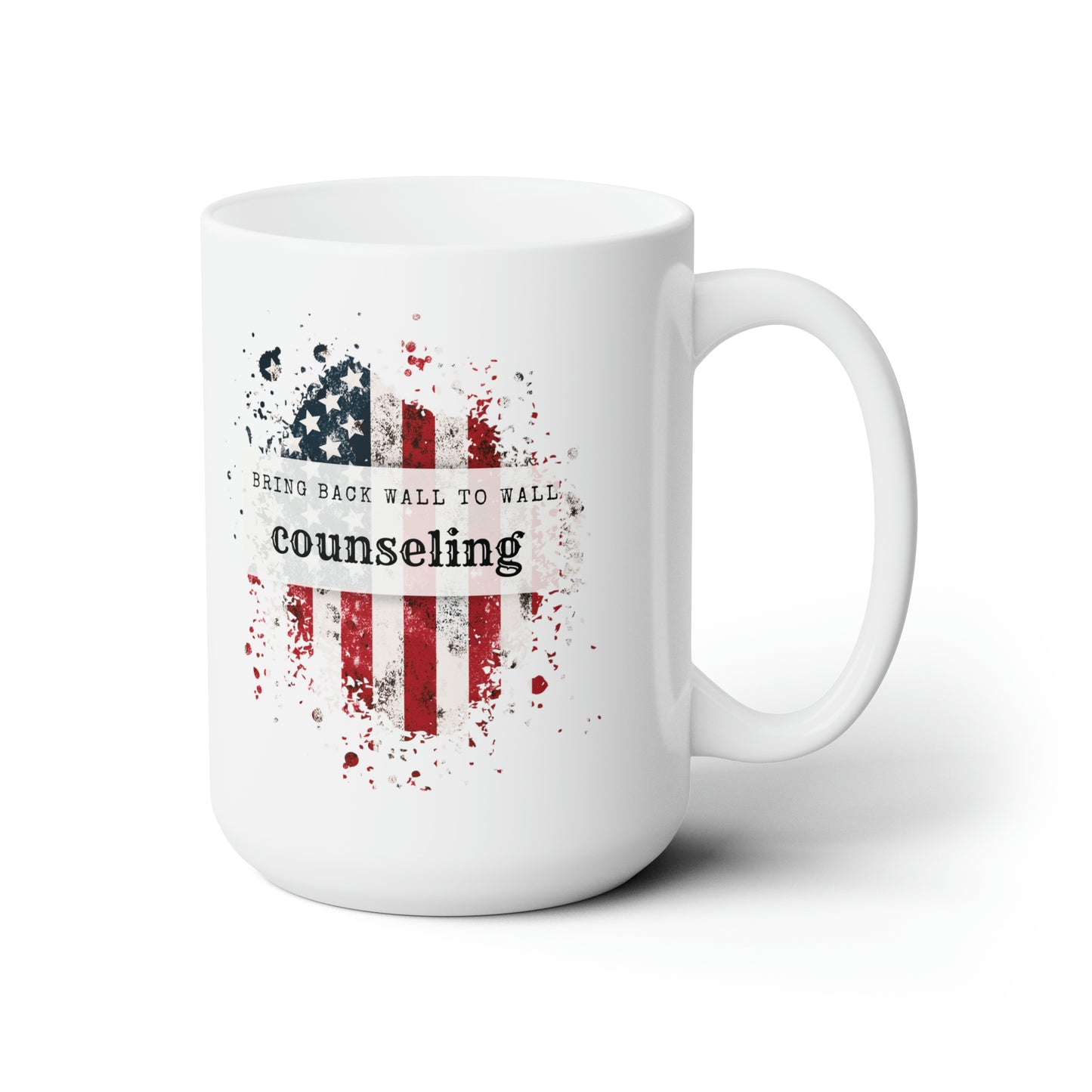 Embrace Military Heritage with our 'Wall-to-Wall Counseling' Inspired Ceramic Mug 15oz Coffee Mug!