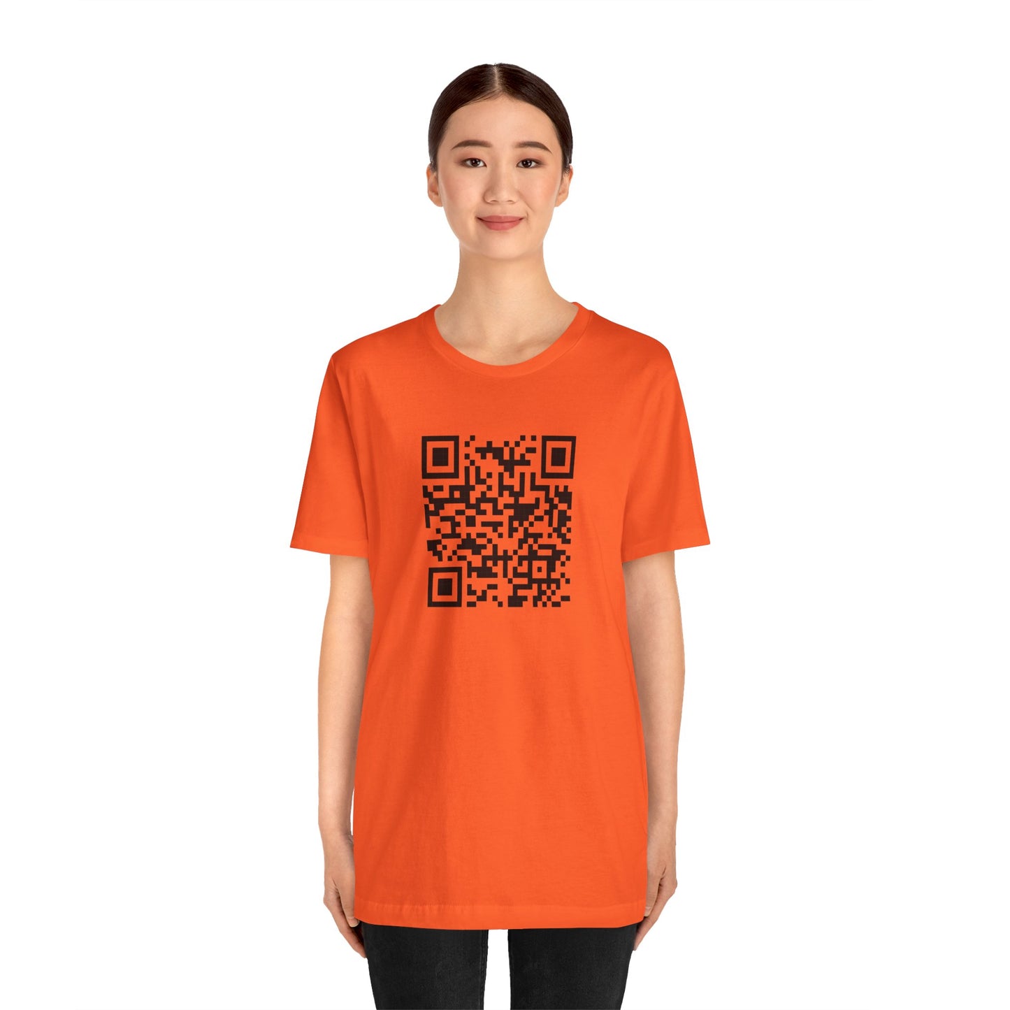 Funny QR Code Tee, What are you looking at!!!