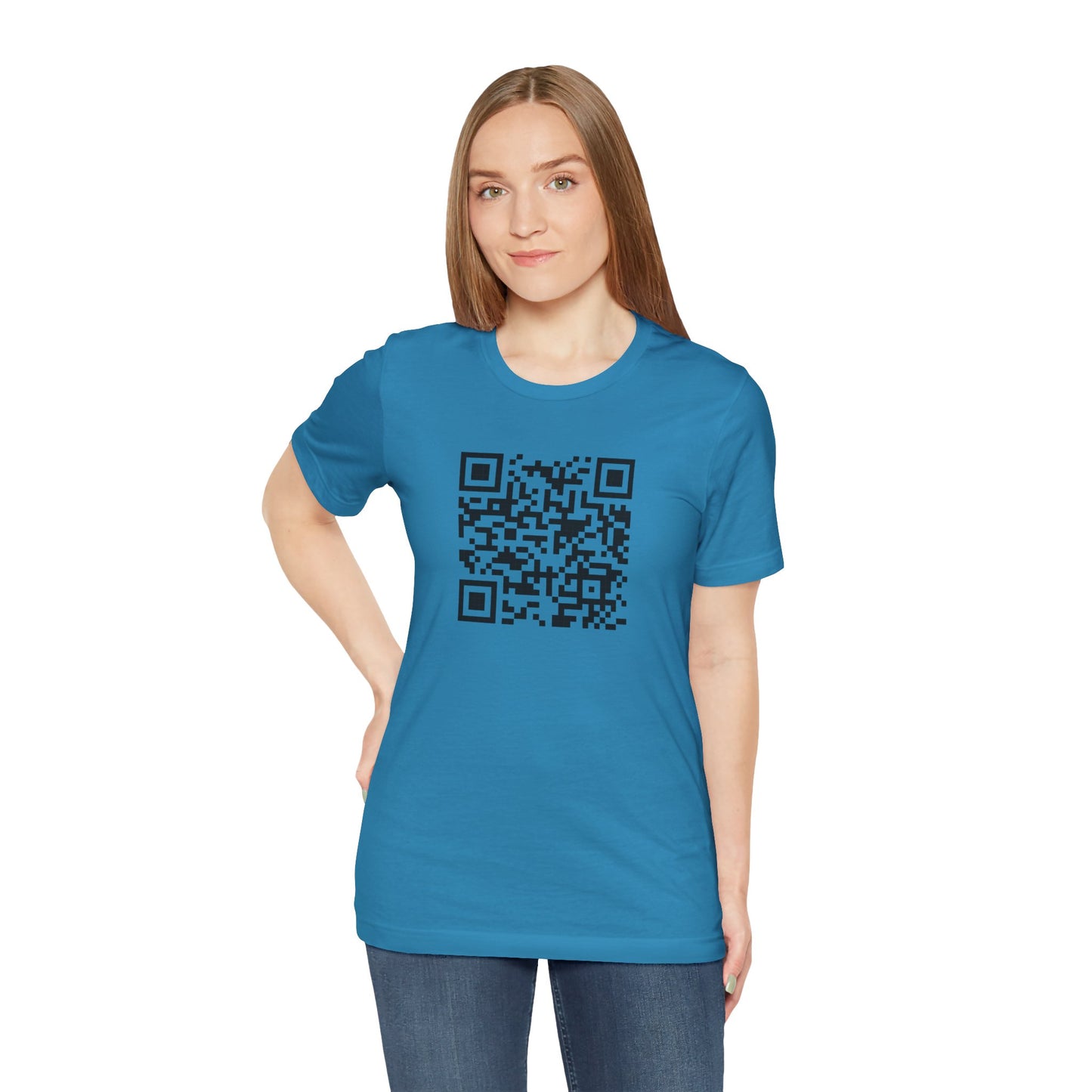 Funny QR Code Tee, What are you looking at!!!