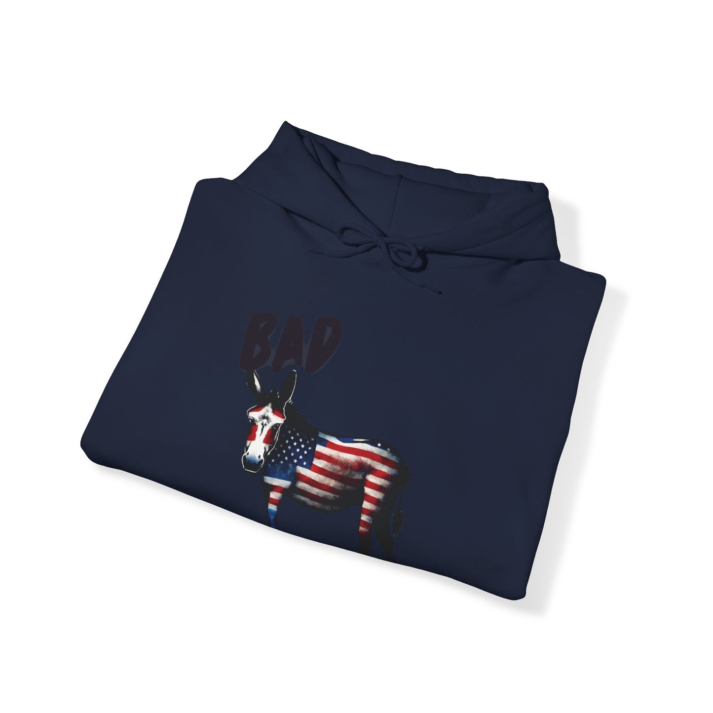 American Bad Ass Donkey American Flag Hoodie