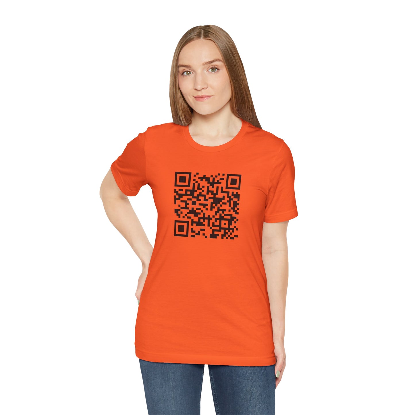 Funny QR Code Tee, What are you looking at!!!