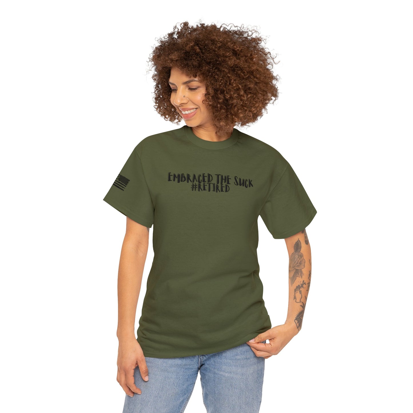 Embraced the Suck, Unisex Heavy Cotton Tee