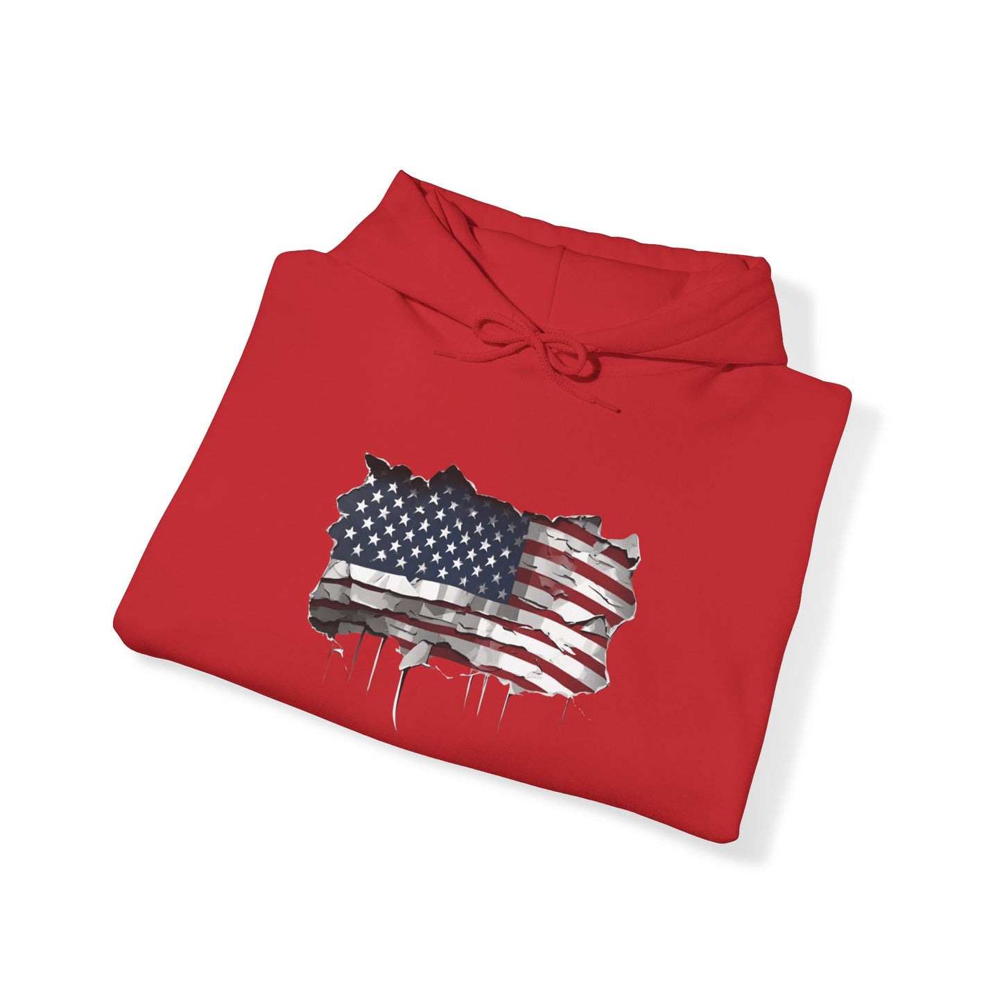 American Flag, Unisex Heavy Blend™ Hooded Sweatshirt