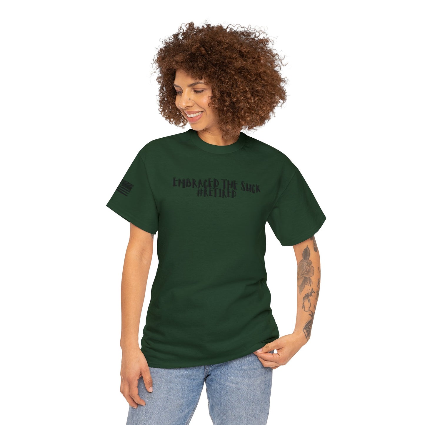 Embraced the Suck, Unisex Heavy Cotton Tee