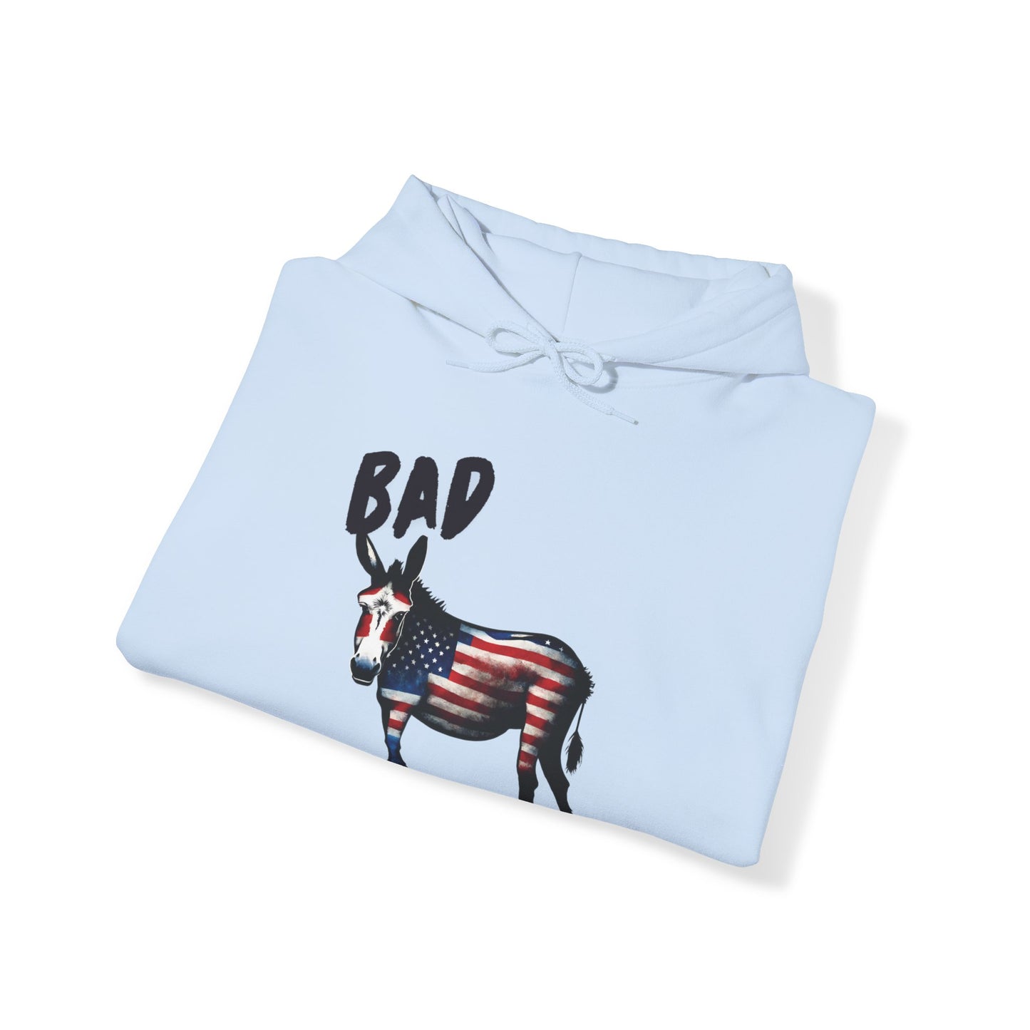 American Bad Ass Donkey American Flag Hoodie