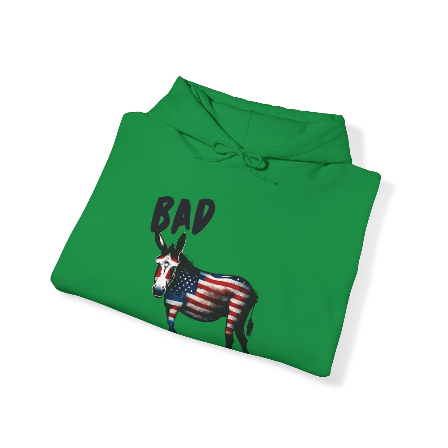 American Bad Ass Donkey American Flag Hoodie