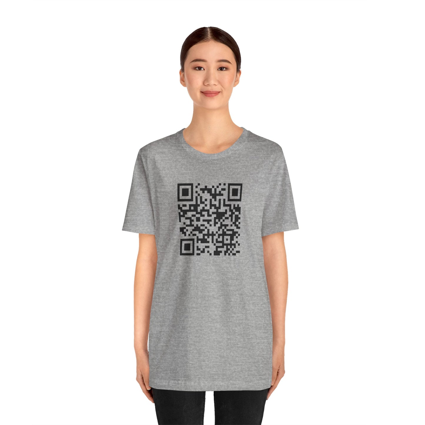 Funny QR Code Tee, What are you looking at!!!