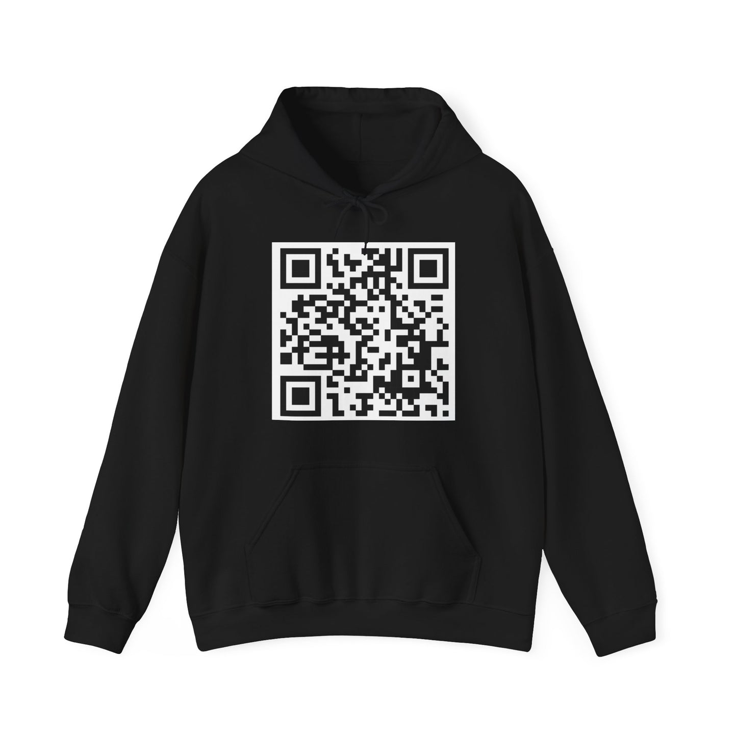 Beer Please QR Code Hooded Sweatshirt, Anything but Bud Light