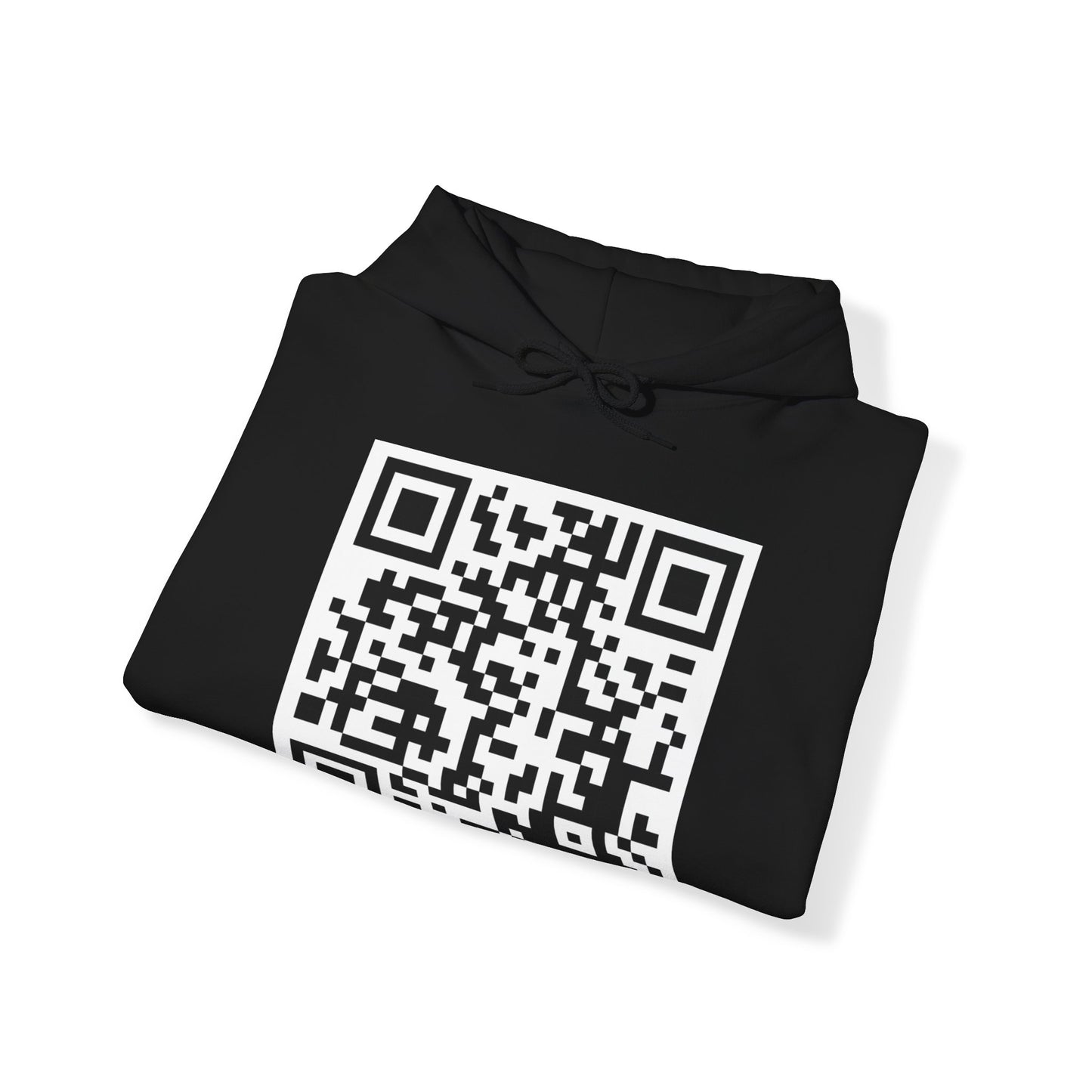 Beer Please QR Code Hooded Sweatshirt, Anything but Bud Light