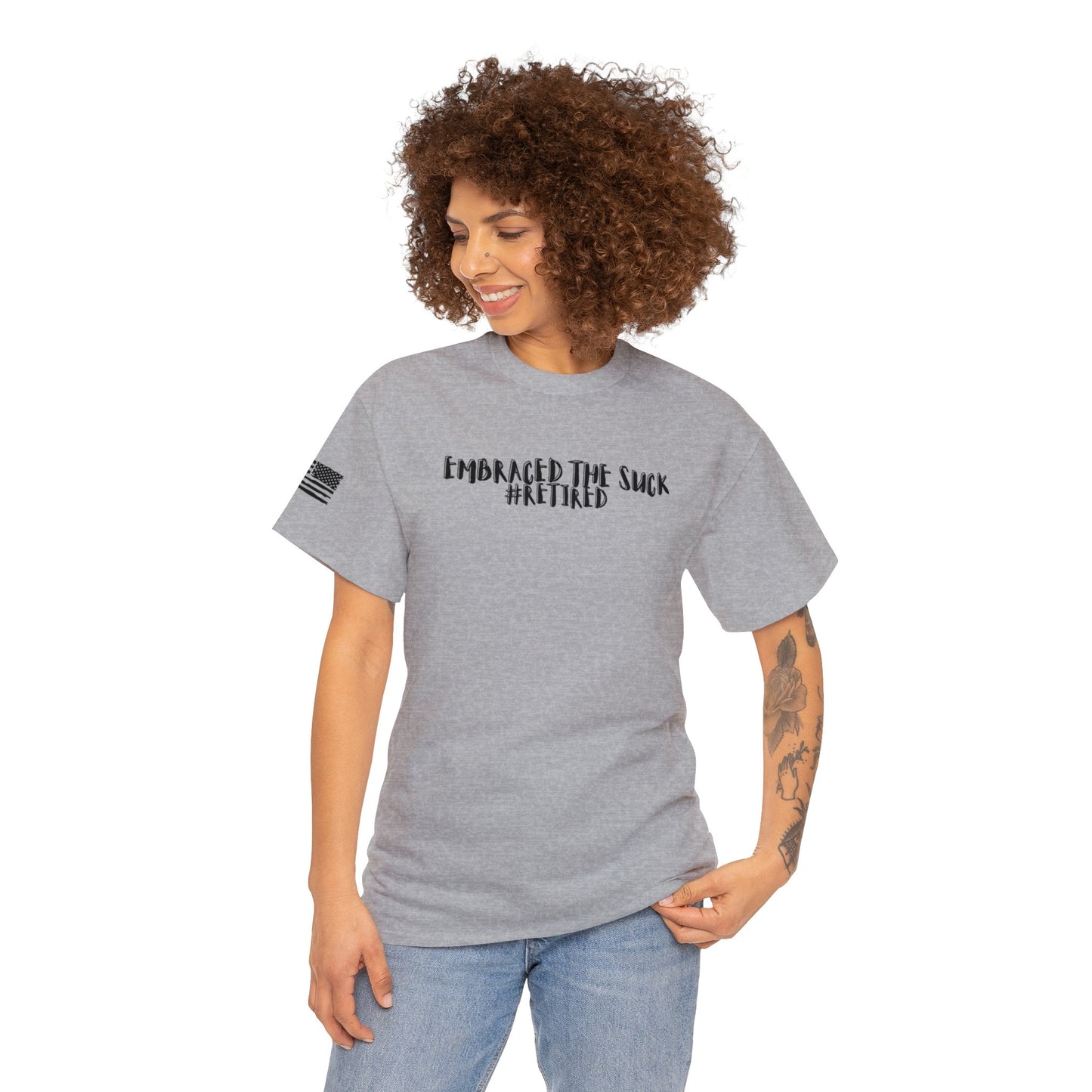 Embraced the Suck, Unisex Heavy Cotton Tee