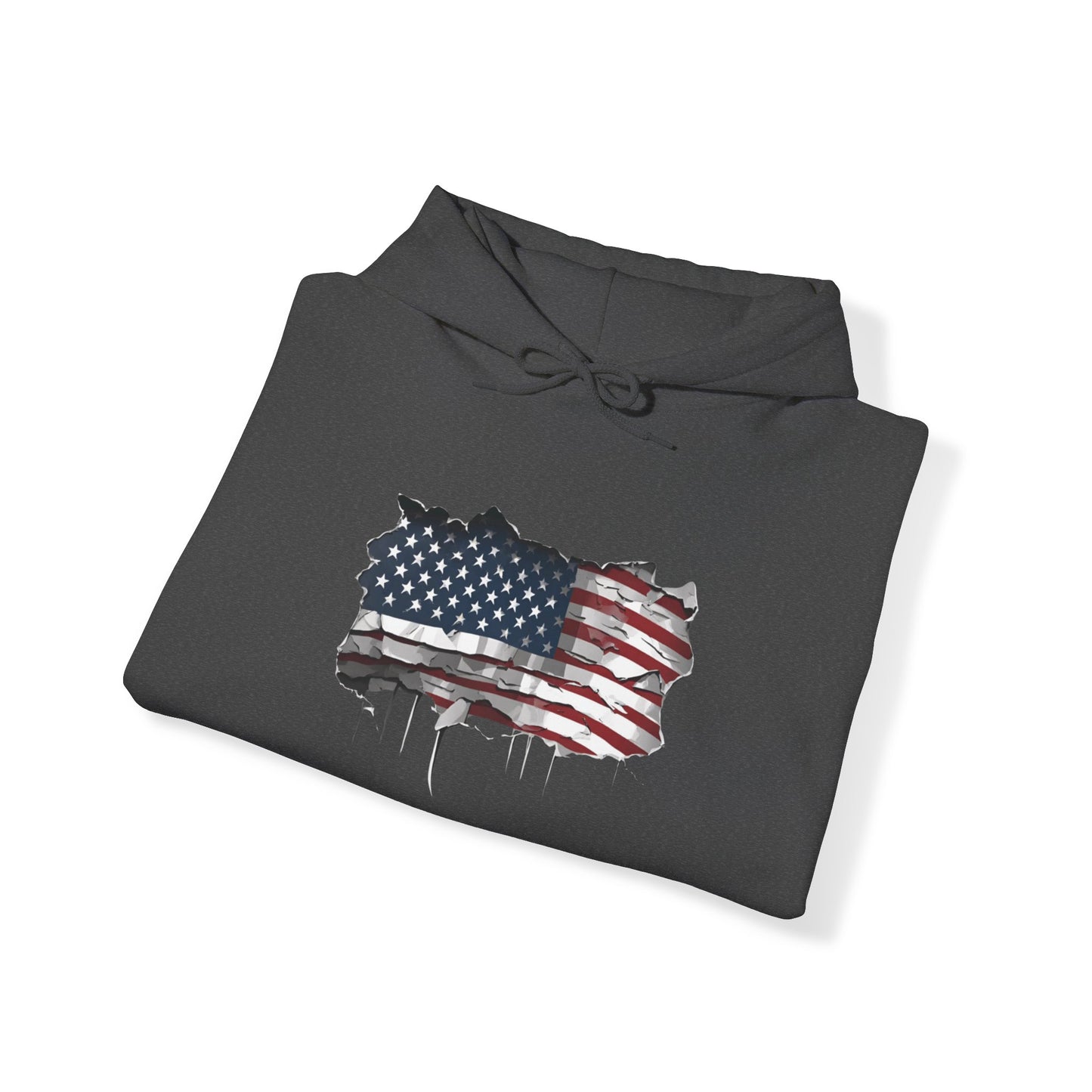 American Flag, Unisex Heavy Blend™ Hooded Sweatshirt