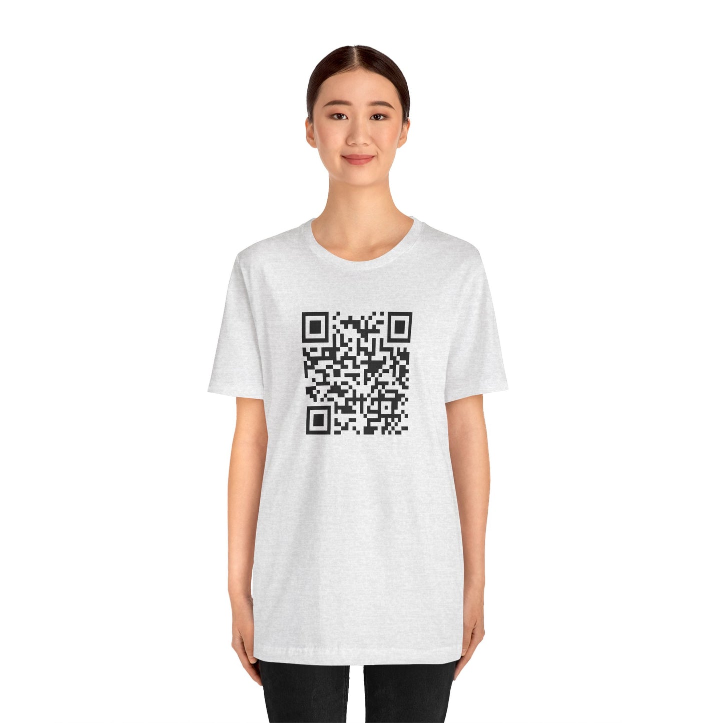 Funny QR Code Tee, What are you looking at!!!