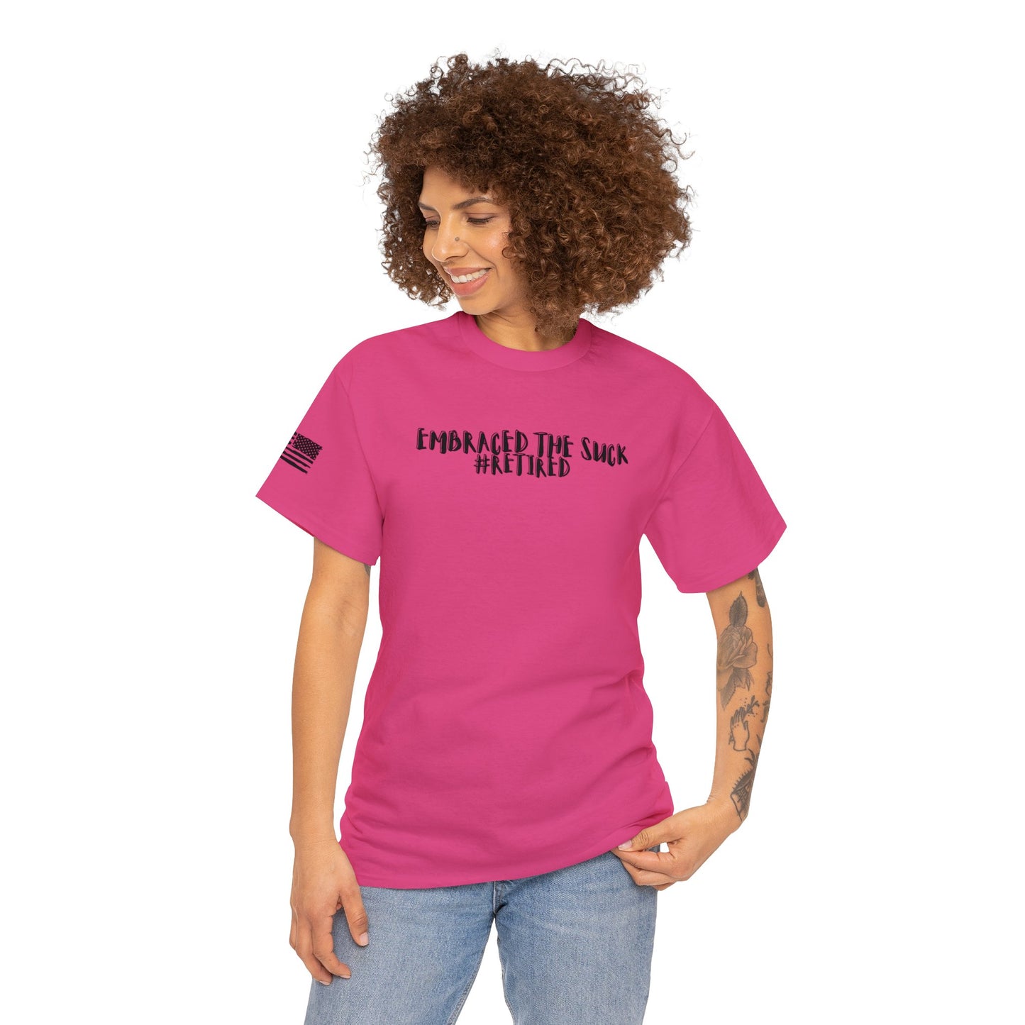 Embraced the Suck, Unisex Heavy Cotton Tee