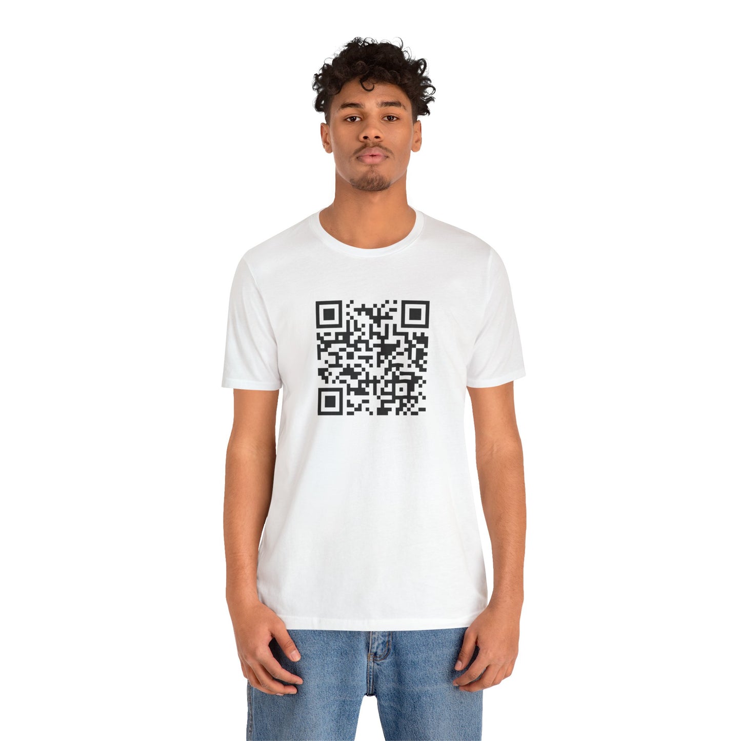 Funny QR Code Tee, What are you looking at!!!