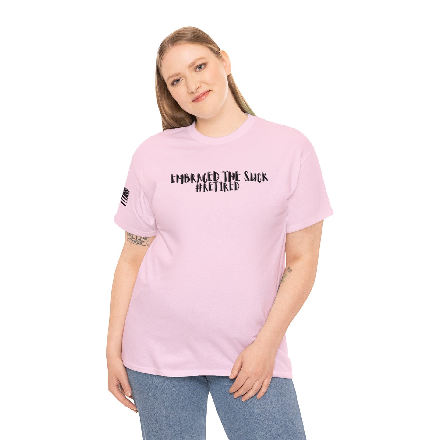 Embraced the Suck, Unisex Heavy Cotton Tee