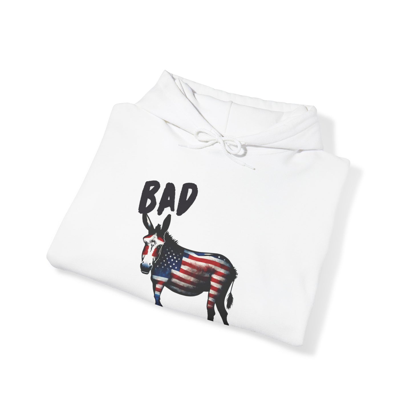 American Bad Ass Donkey American Flag Hoodie