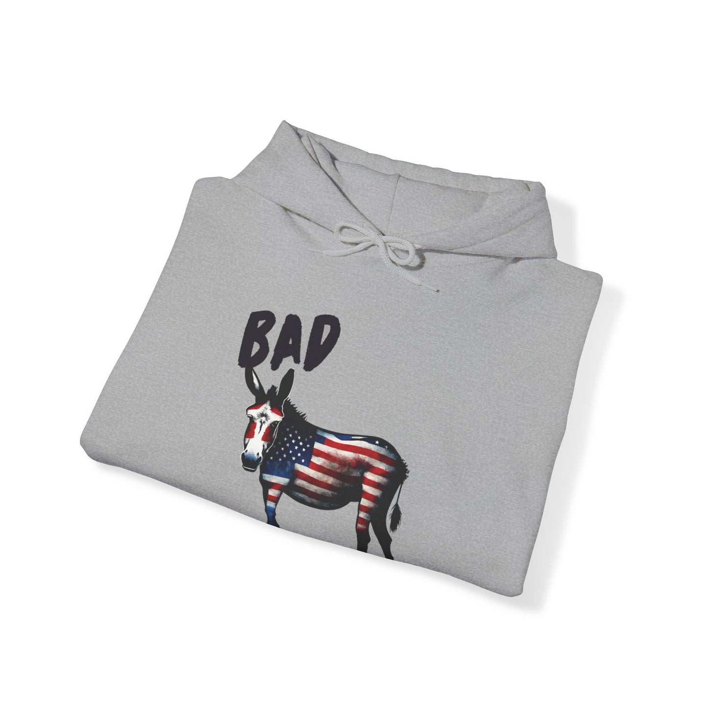 American Bad Ass Donkey American Flag Hoodie