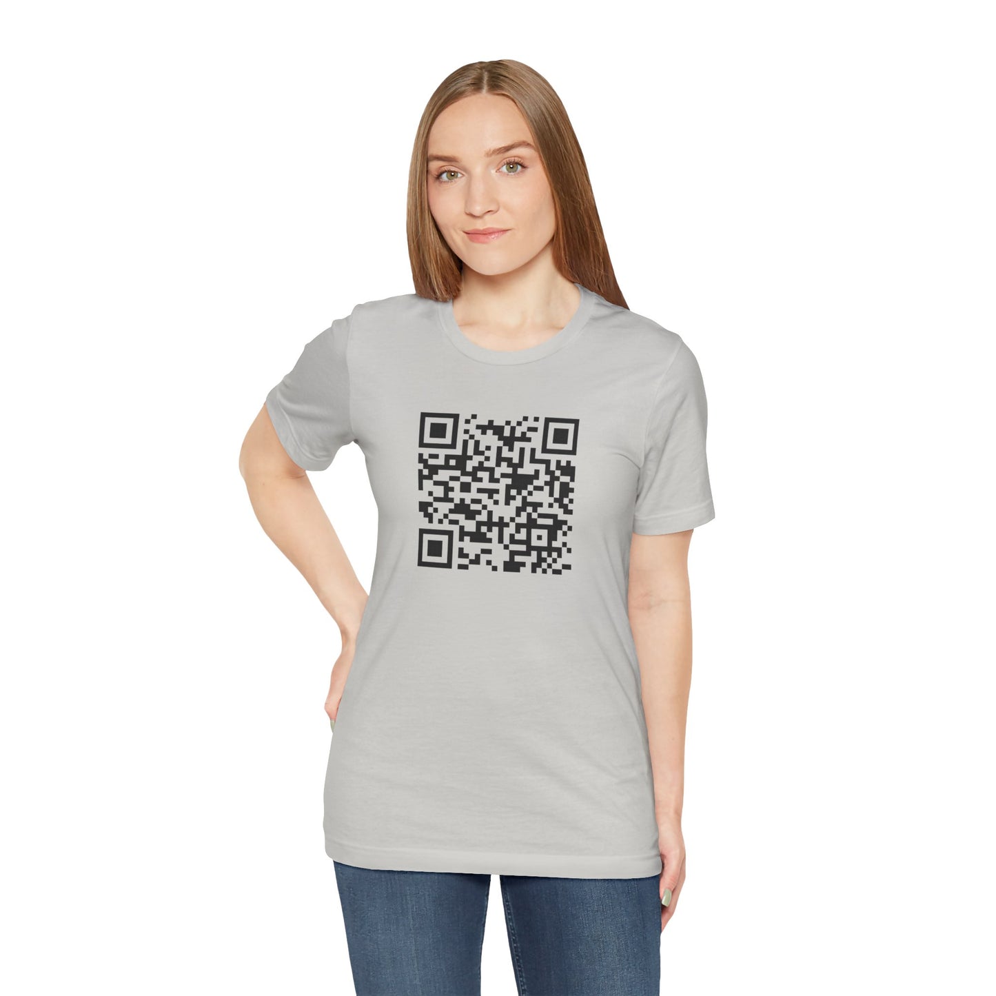 Funny QR Code Tee, What are you looking at!!!