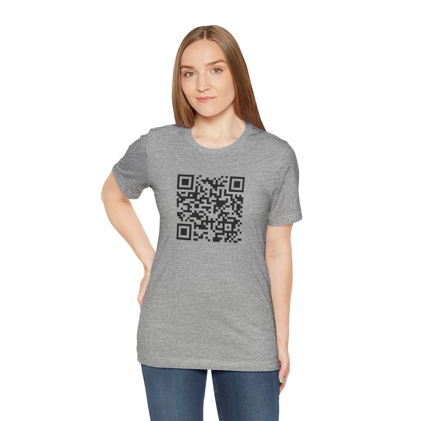 Funny QR Code Tee, What are you looking at!!!