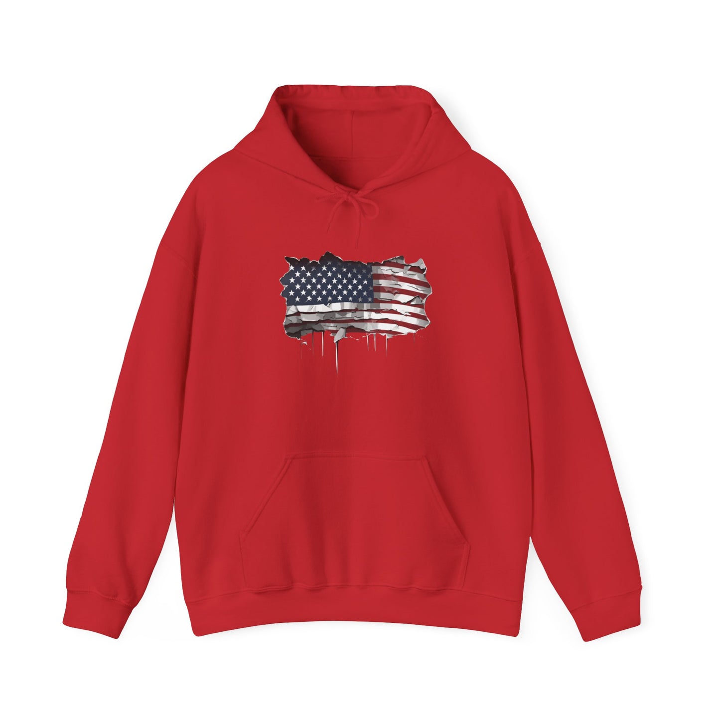 American Flag, Unisex Heavy Blend™ Hooded Sweatshirt