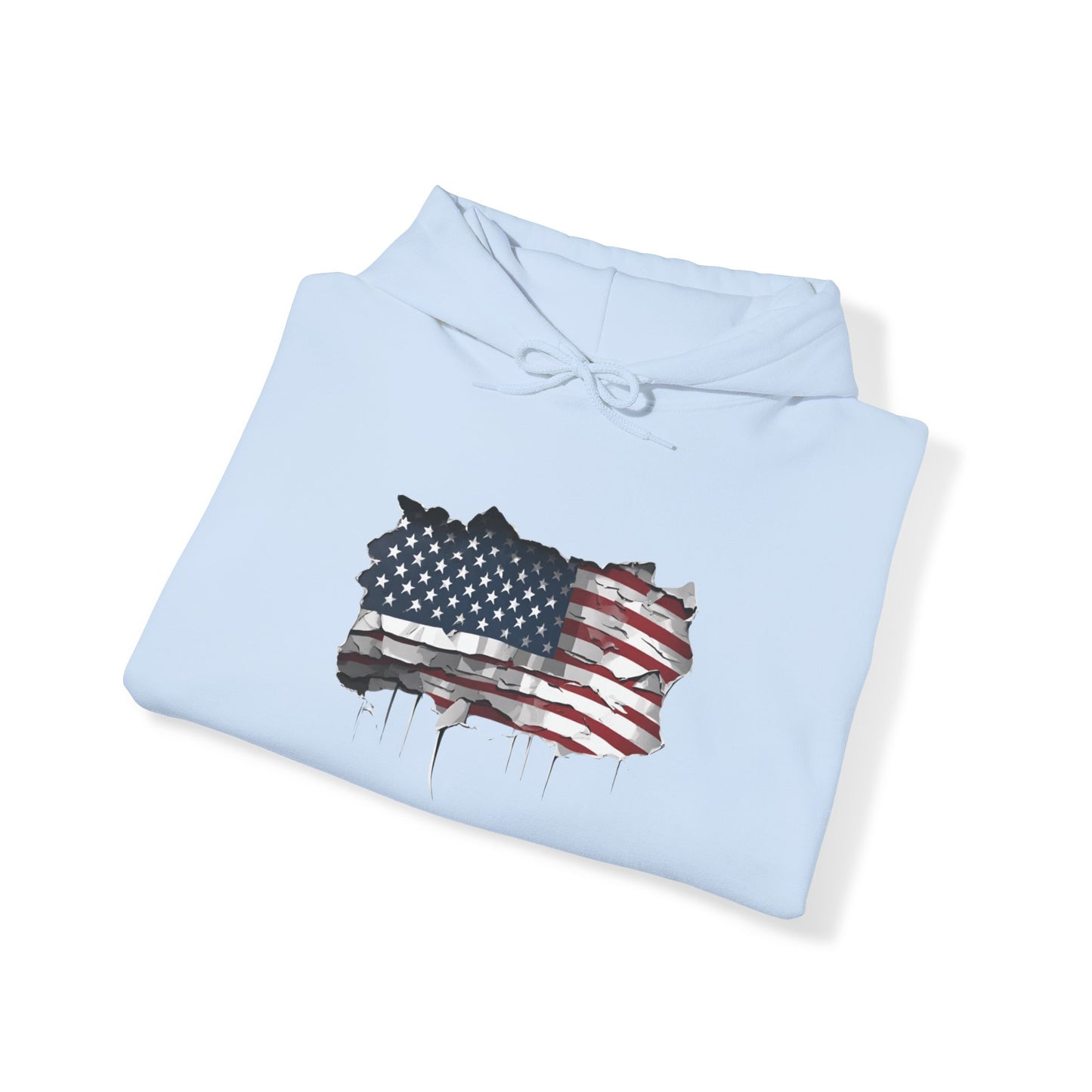 American Flag, Unisex Heavy Blend™ Hooded Sweatshirt