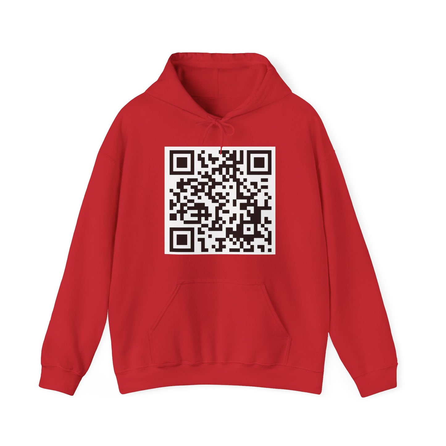 Beer Please QR Code Hooded Sweatshirt, Anything but Bud Light