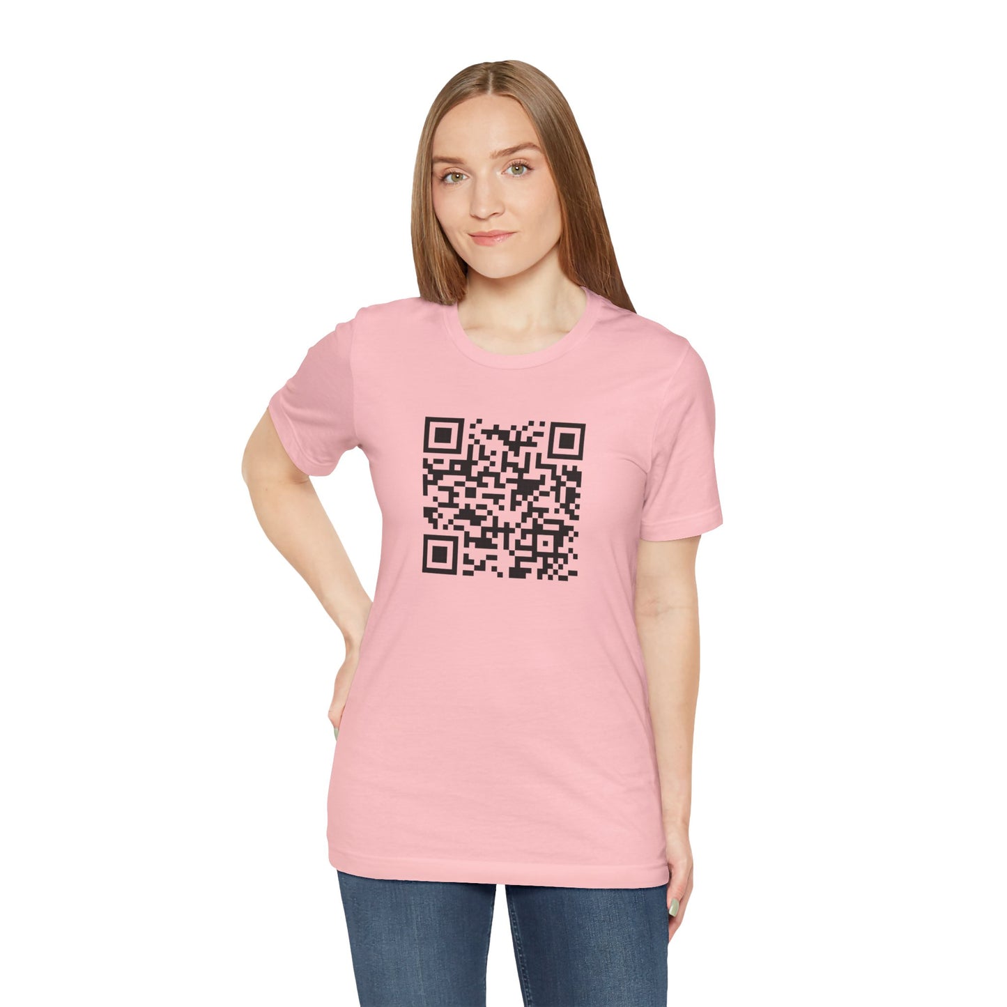 Funny QR Code Tee, What are you looking at!!!