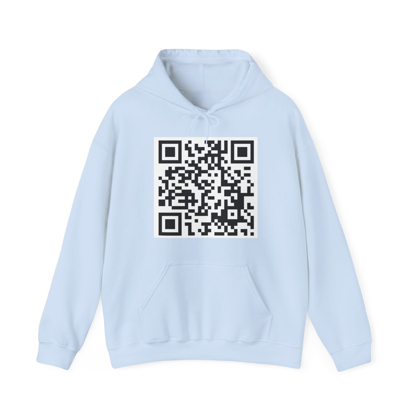 Beer Please QR Code Hooded Sweatshirt, Anything but Bud Light