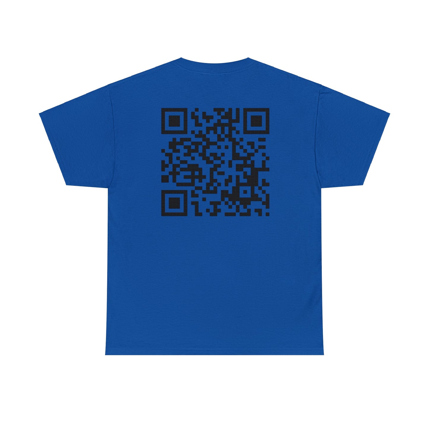 American Bad Ass Donkey American Flag Beer Please QR Code, Unisex Heavy Cotton Tee