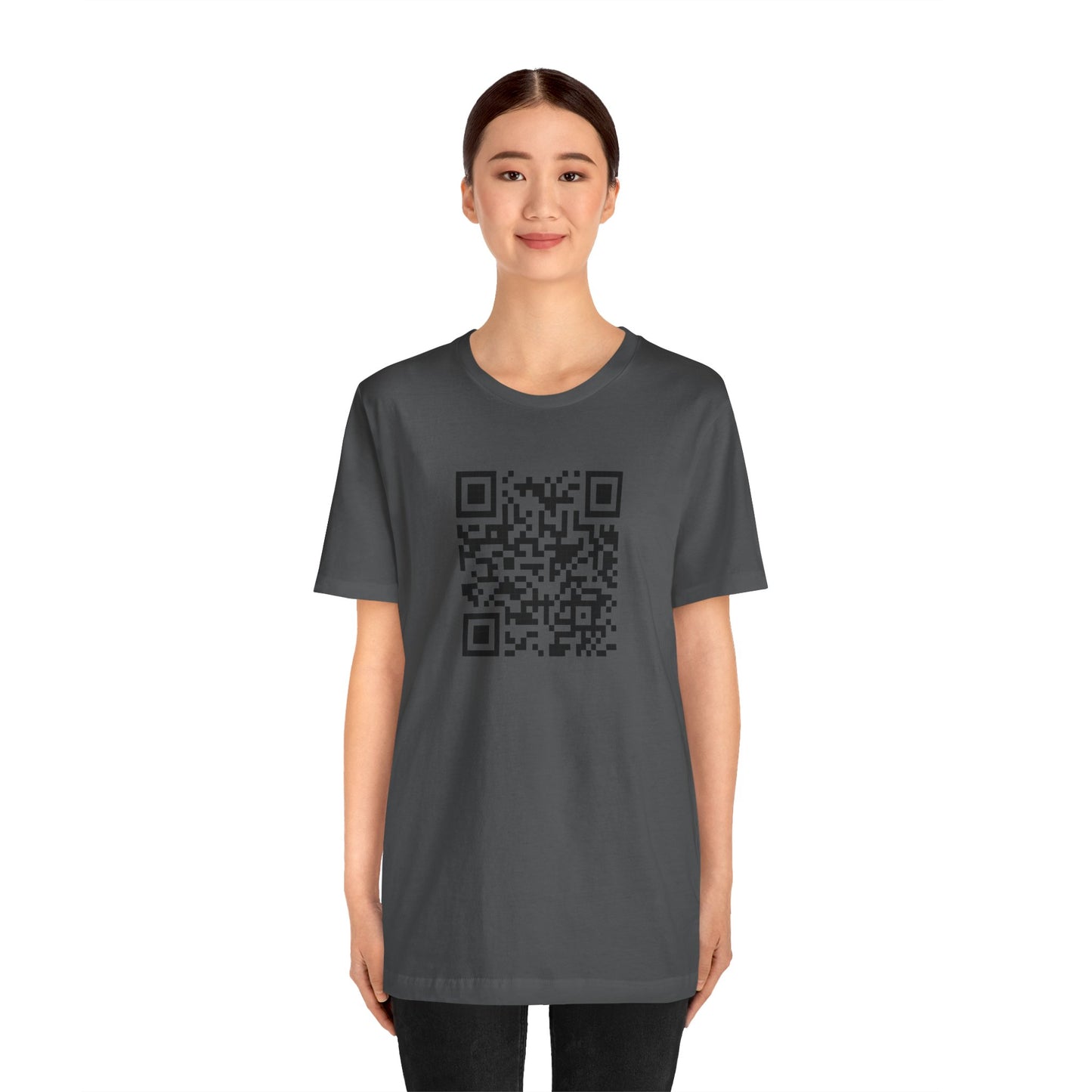 Funny QR Code Tee, What are you looking at!!!