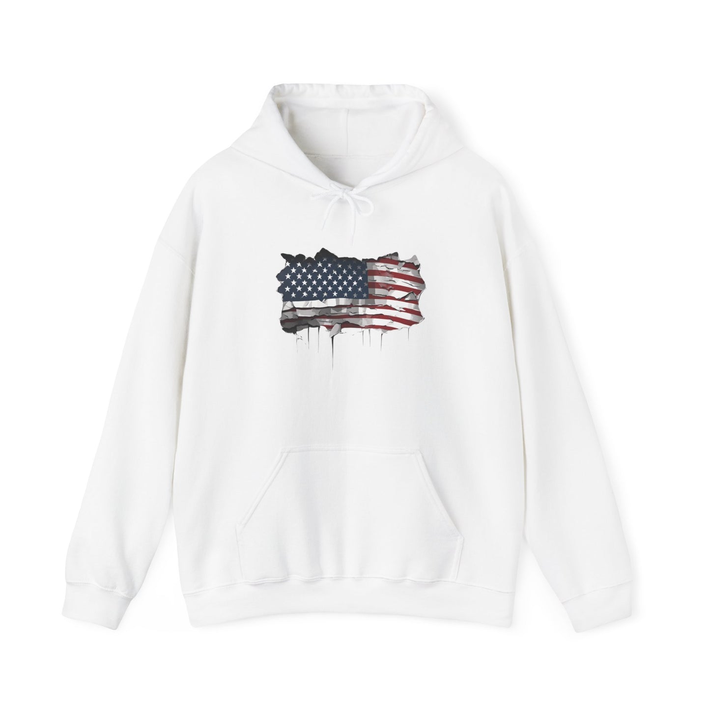 American Flag, Unisex Heavy Blend™ Hooded Sweatshirt