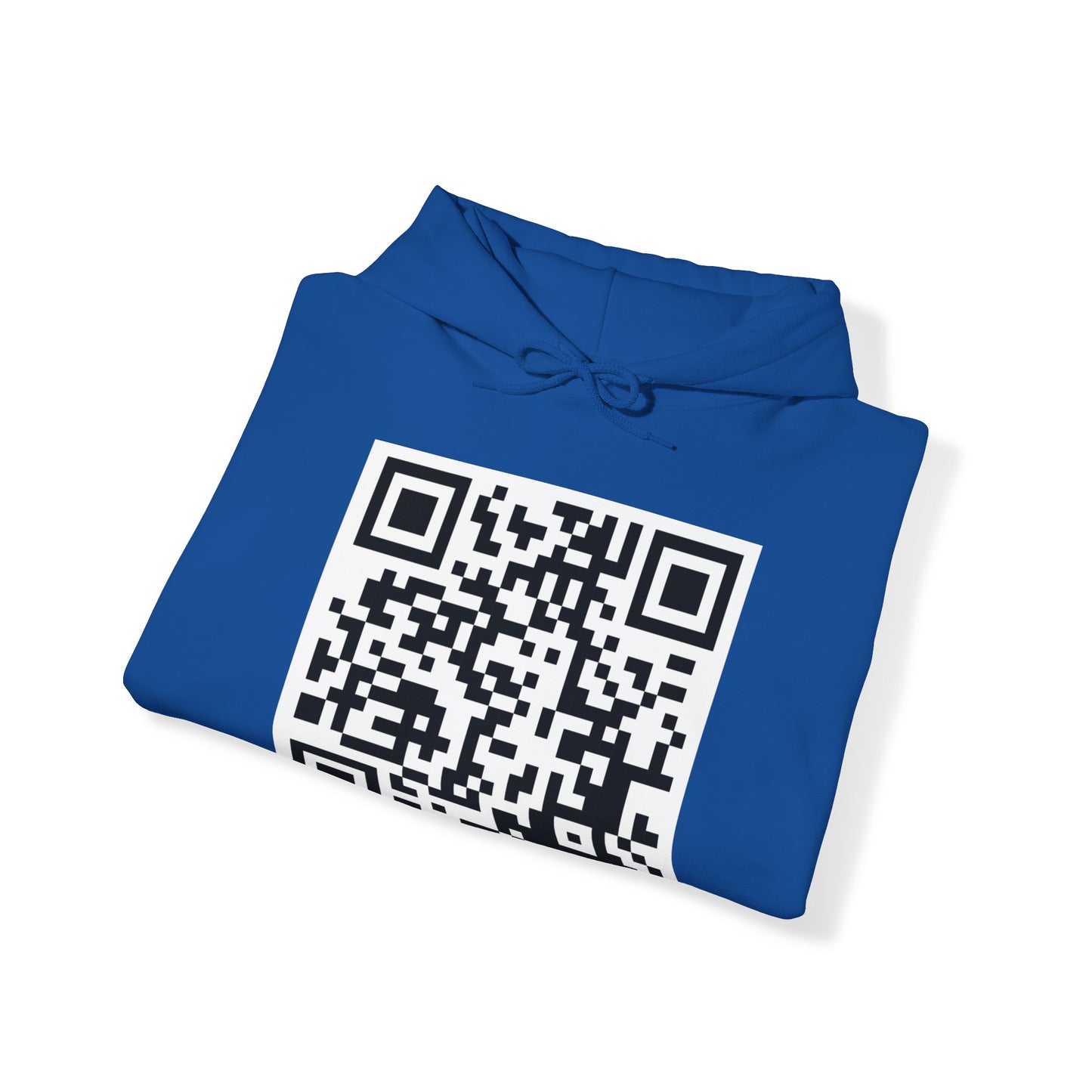 Beer Please QR Code Hooded Sweatshirt, Anything but Bud Light