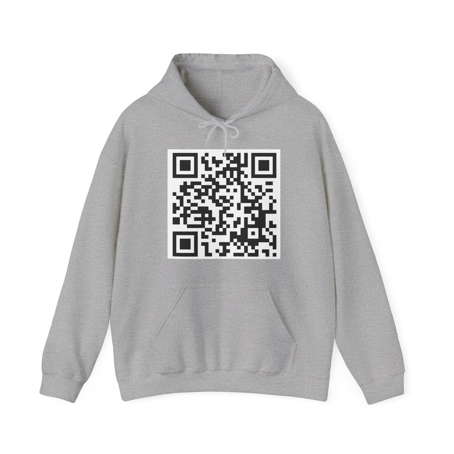 Beer Please QR Code Hooded Sweatshirt, Anything but Bud Light