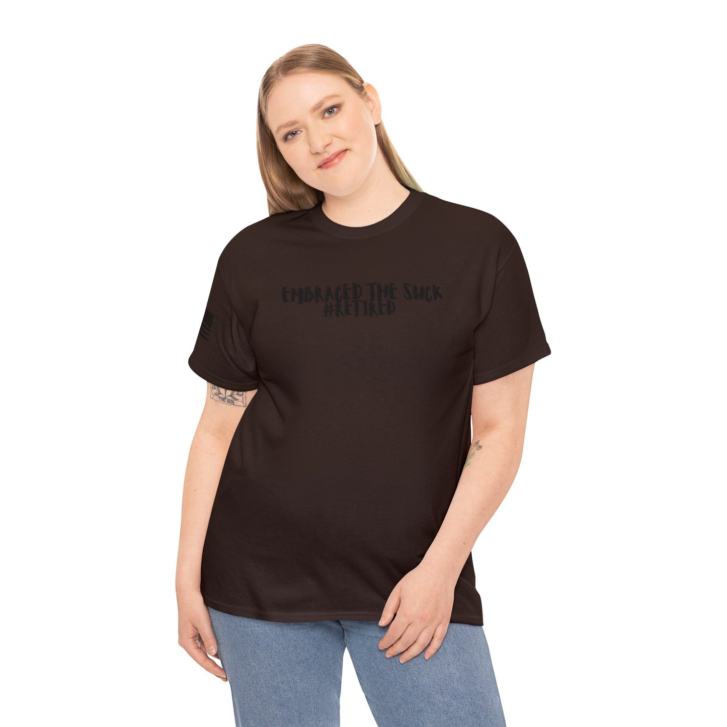 Embraced the Suck, Unisex Heavy Cotton Tee